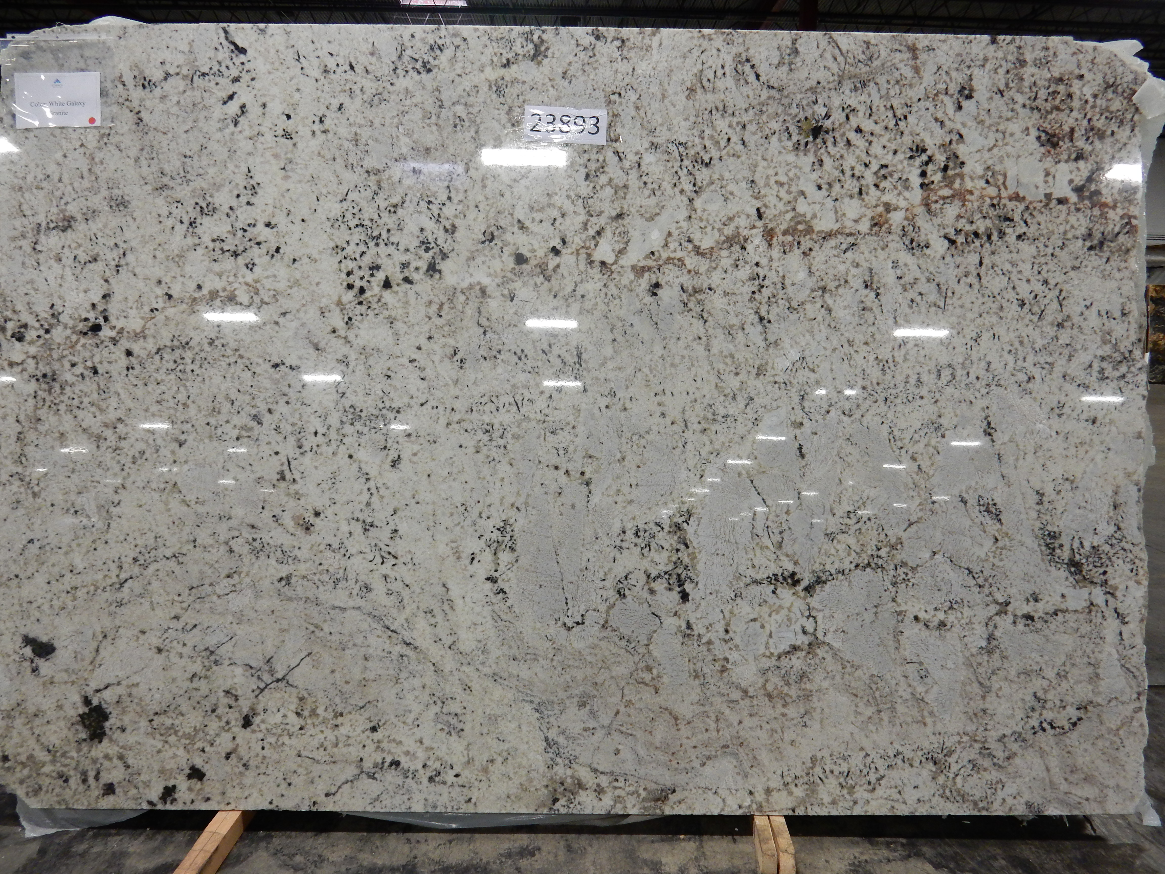 Buy White Galaxy 3cm Granite Slabs Countertops In Raleigh Nc